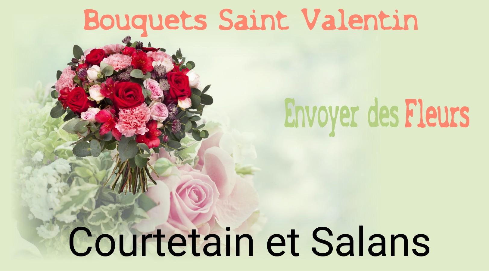 Roses de Saint-Valentin livrées à Courtetain-et-Salans